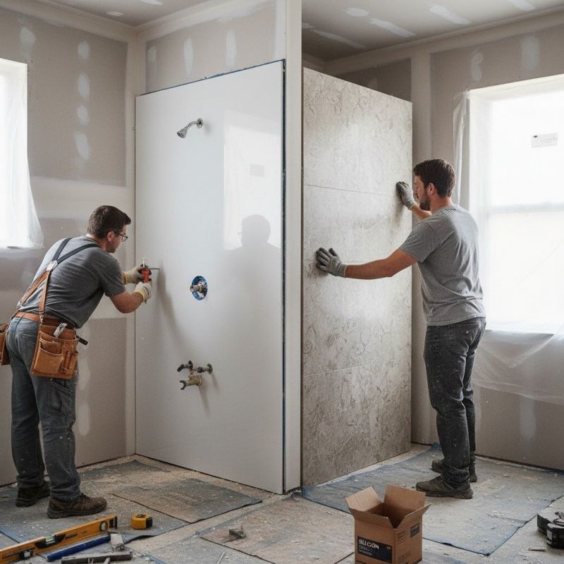 Local Bath Remodeling pros at work